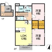 ヴィラ・パティオの間取り画像