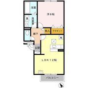 フローラM Ⅱの間取り画像