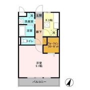 セレニティーホームズ Bの間取り画像