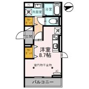 メゾン・ド・シュシュ布瀬の間取り画像