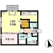 グラヴィティ Aの間取り画像