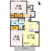 ヴィル グランデ B棟の間取り画像