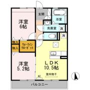 Raffine大坪の間取り画像