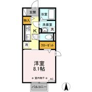 ラルーチェ上浜の間取り画像