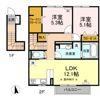 ラフィーネⅡの間取り画像