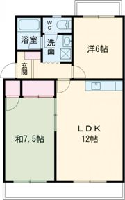 サンセットストリートの間取り画像