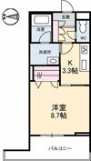シャーメゾンステージ新山口駅前 A棟の間取り画像