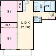 フルール鵜の森の間取り画像
