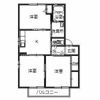 フレグランス今市Ⅱの間取り画像