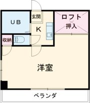 メゾンブランセの間取り画像
