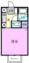 セジュールレイクの間取り画像