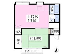 コーポYOUの間取り画像