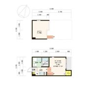 ハーモニーテラス広住町の間取り画像