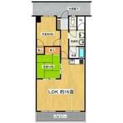 コーポ11の間取り画像