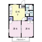 ドミール引野Aの間取り画像