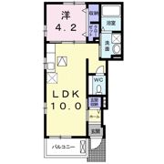 ヒュッゲの間取り画像