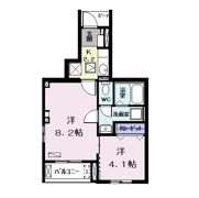 リジエ－ルⅠの間取り画像