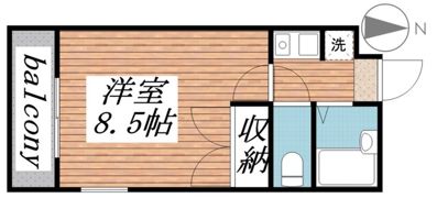 レジデンスISYの間取り画像