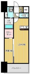 LIFEFIELD二日市駅前の間取り画像