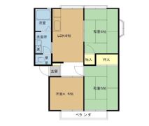 ビィラコートBの間取り画像