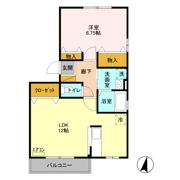 カサグランデ藤の間取り画像