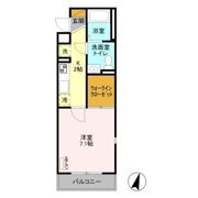 プラシード新越谷の間取り画像