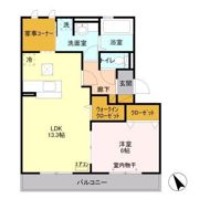 クレーストSの間取り画像