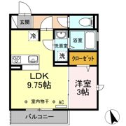 グリーンフォレスト府中の間取り画像