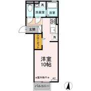 サンリジェール春日新田の間取り画像