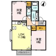 グリーンコートの間取り画像
