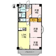 ASPEC成和の間取り画像