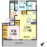 キングダムの間取り画像