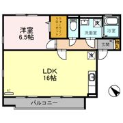 夢咲きの里 Bの間取り画像