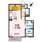 メルベーユの間取り画像