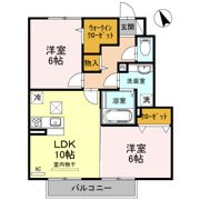 レジデンス フィーユ A棟の間取り画像