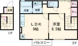 ウィット天神の間取り画像