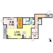 Dーroom白萩町の間取り画像