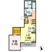 Dーroom白萩町の間取り画像