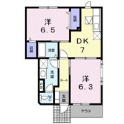 エクセルハイムⅢの間取り画像