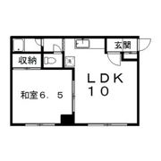 コーポ伯田の間取り画像