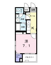 フィオーレの間取り画像