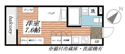 Ligere南行徳Eastの間取り画像