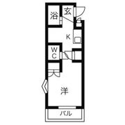 ベレッツァ岐阜の間取り画像