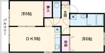 セジュールMの間取り画像