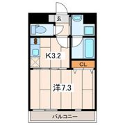 グレイス多摩川壱番館の間取り画像