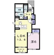 リアンⅠの間取り画像