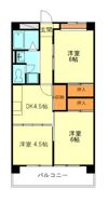 第2コーポみのるの間取り画像