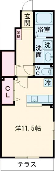 プレシアの間取り画像