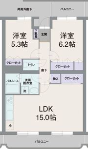 アウローラ桜堤の間取り画像