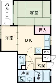 カサグランデの間取り画像